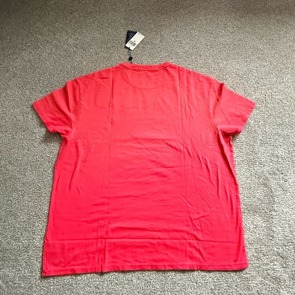 Polo by Ralph Lauren Vibrant Red Short Sleeve Tee (looks more pink in person) - Picture 5 of 5